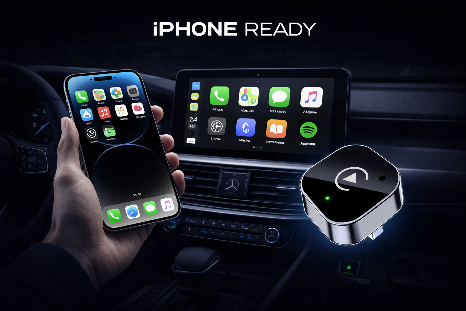 ViaNova 2 in 1 Carplay Adaptor